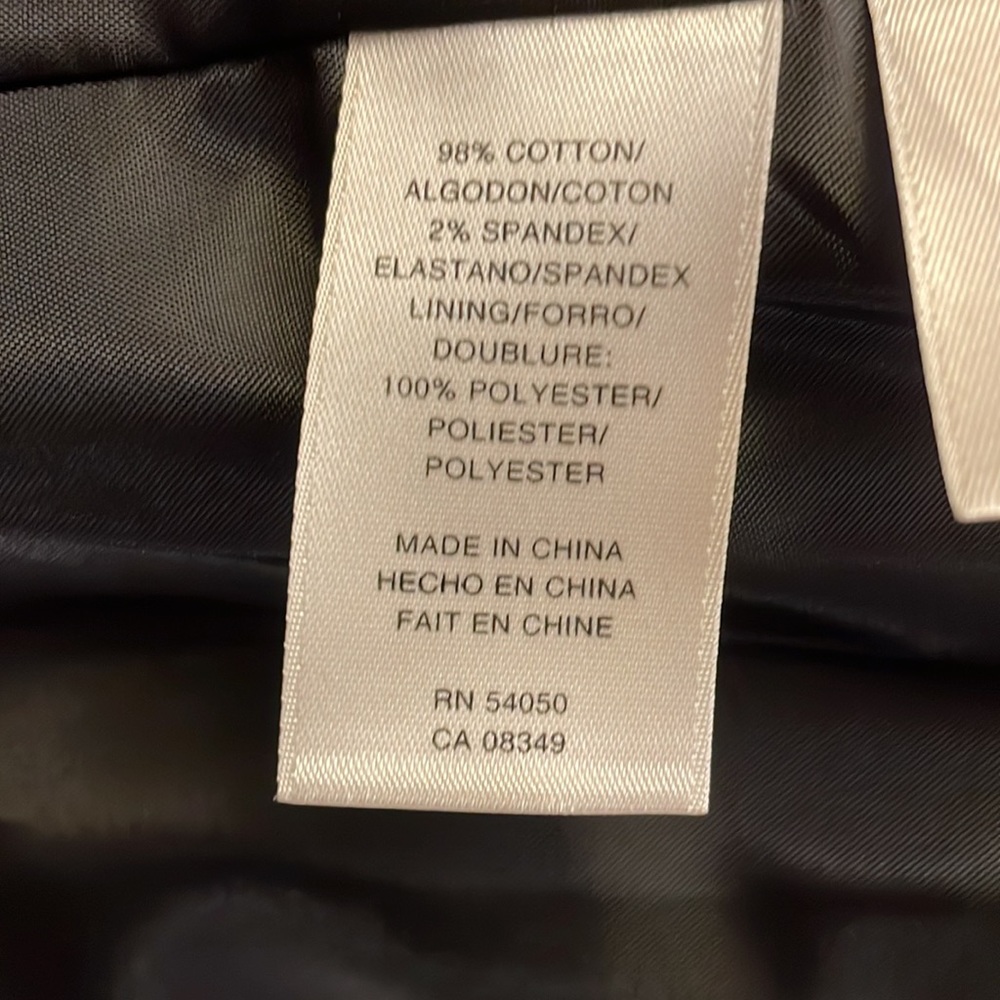 Jones New York Stretch velvet lined blazer - Picture 8 of 9